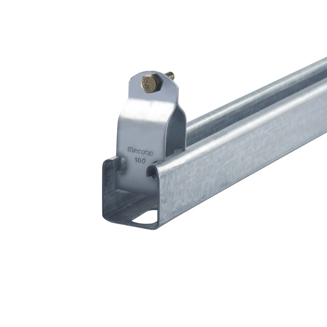 ABRAZADERA STRUT 1-1/2'' PRE-GALVANIZADA EE: 1.52MM C: 1600KG MODELO: FPPG MECANO