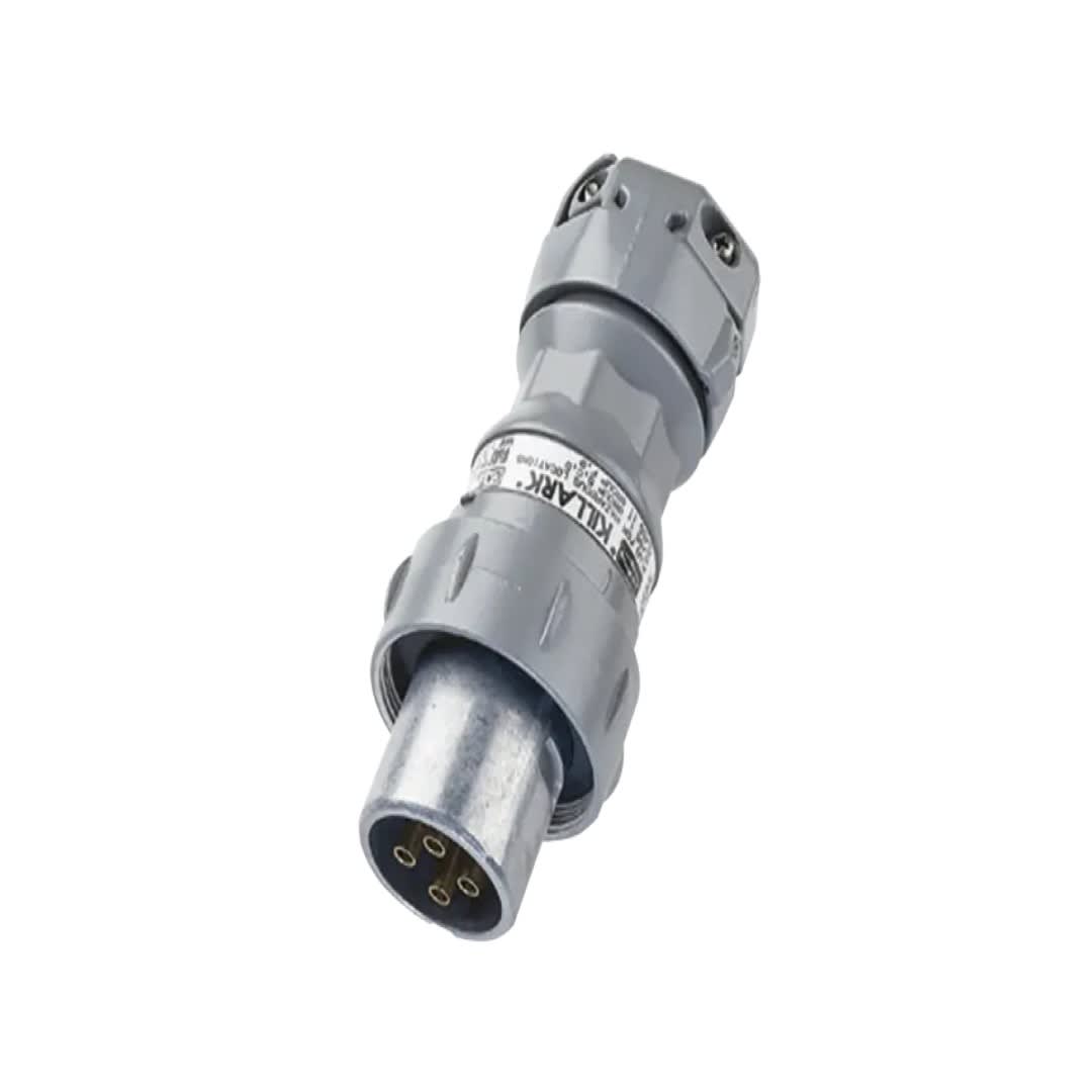 ENCHUFE INDUSTRIAL HEAVY DUTY 3X60A+T 600V NEMA 4X CL1 DIV1&2 CSA/UL KILLARK