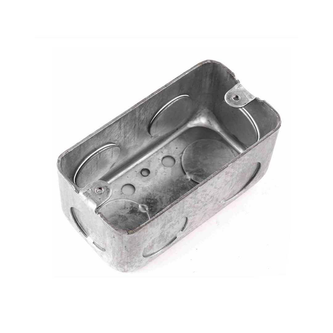CAJA RECTANGULAR 4X2'' ESEESOR 1.2MM DE 1'' CON UL NAAVI CONDUIT