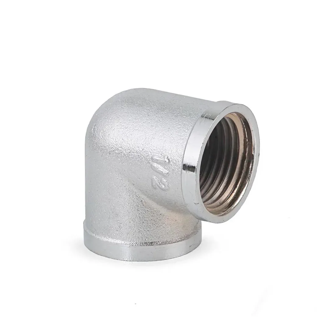 CODO BRONCE CROMADO 1/2'' X 90° WERKEN