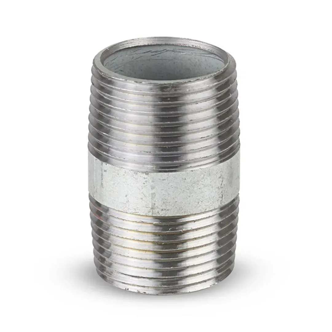 NIPLE DE FIERRO GALVANIZADO 1'' X 2'' WERKEN