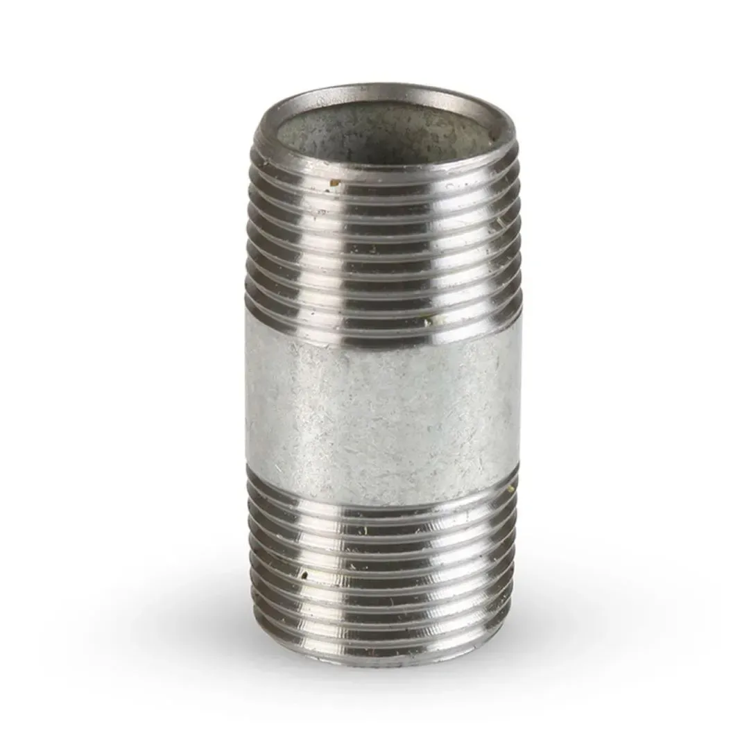 NIPLE DE FIERRO GALVANIZADO 3/4'' X 2'' WERKEN1