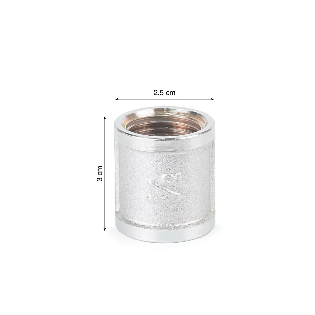 UNION BRONCE CROMADO 1/2'' WERKEN2