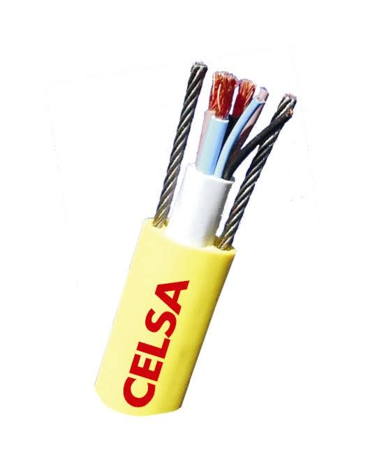 CABLES AUTOSOPORTADO PARA ELEVADORES 3x8+3x16AWG 0,6/1 (1,2)KV CELSA1