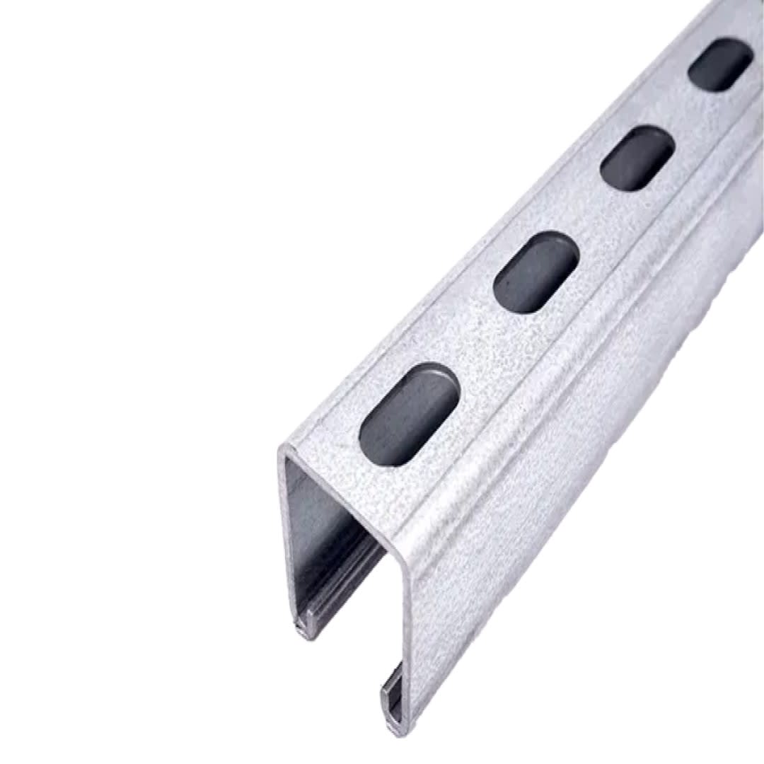 CANAL STRUT ALTO RANURADO ACERO 1-5/8''X1-5/8''X10FT E:2.6MM HDG PRODUIT
