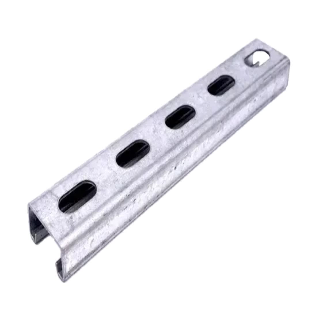 CANAL STRUT BAJO RANURADO ACERO 1-5/8''X13/16''X10FT E:2.6MM HDG PRODUIT1