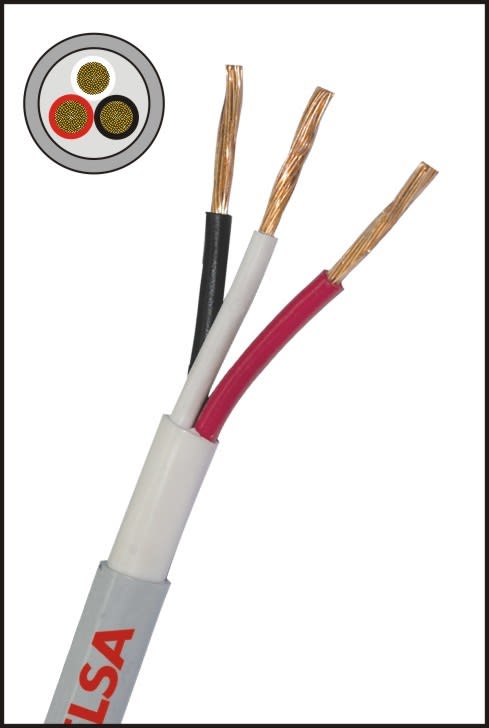CABLES (LSOHRF–70) 300/500V H05Z1Z1-F 2x1,0MM CELSA