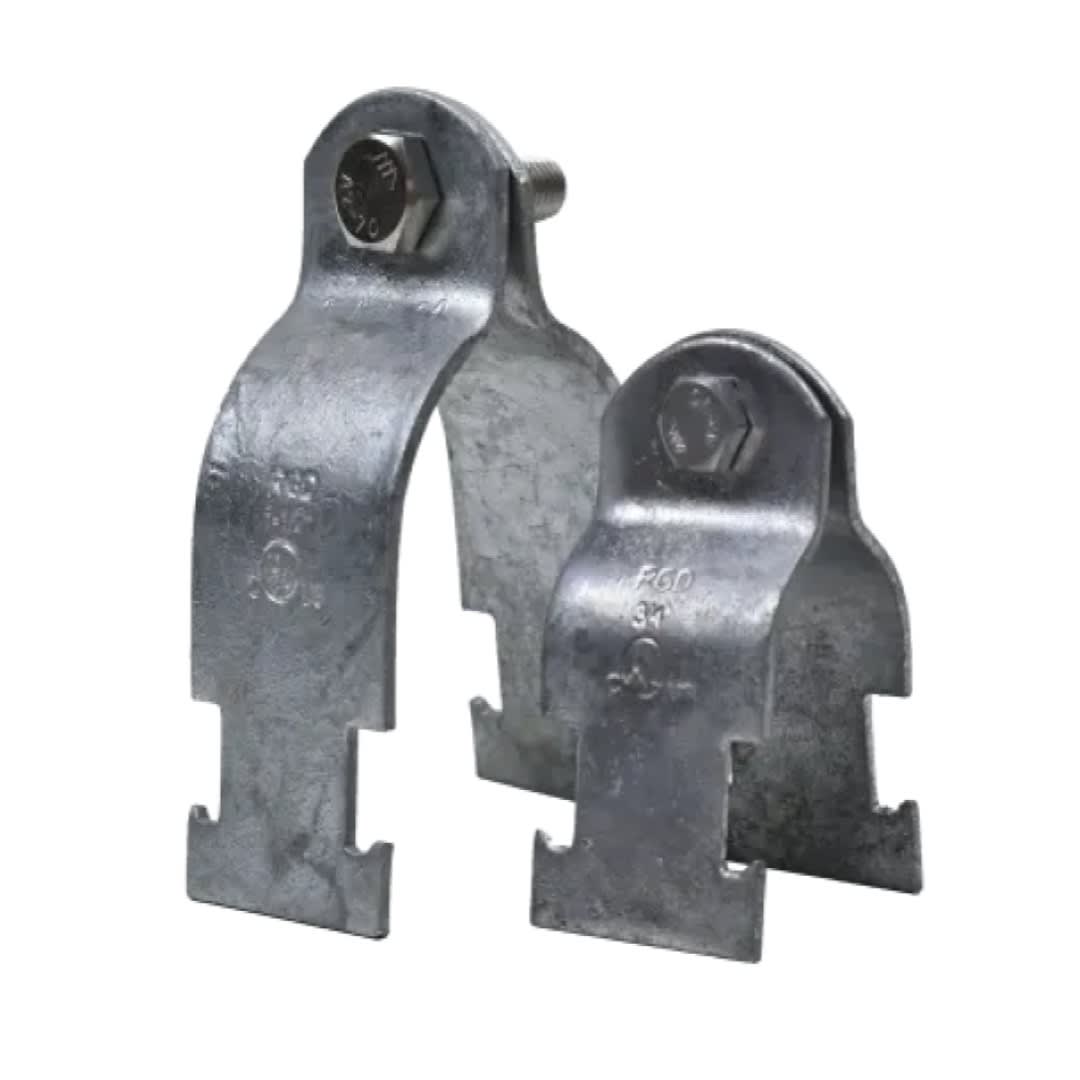 ABRAZADERA STRUT DE ACERO RIGIDO 1-1/4'' EG UL PRODUIT