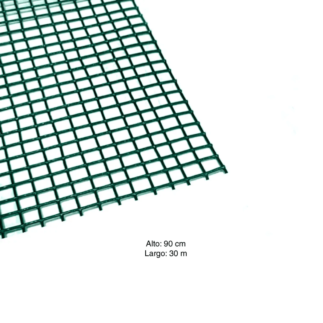MALLA CUADRADA PVC 1/2 - VENTA POR METRO LINEAL PRODAC