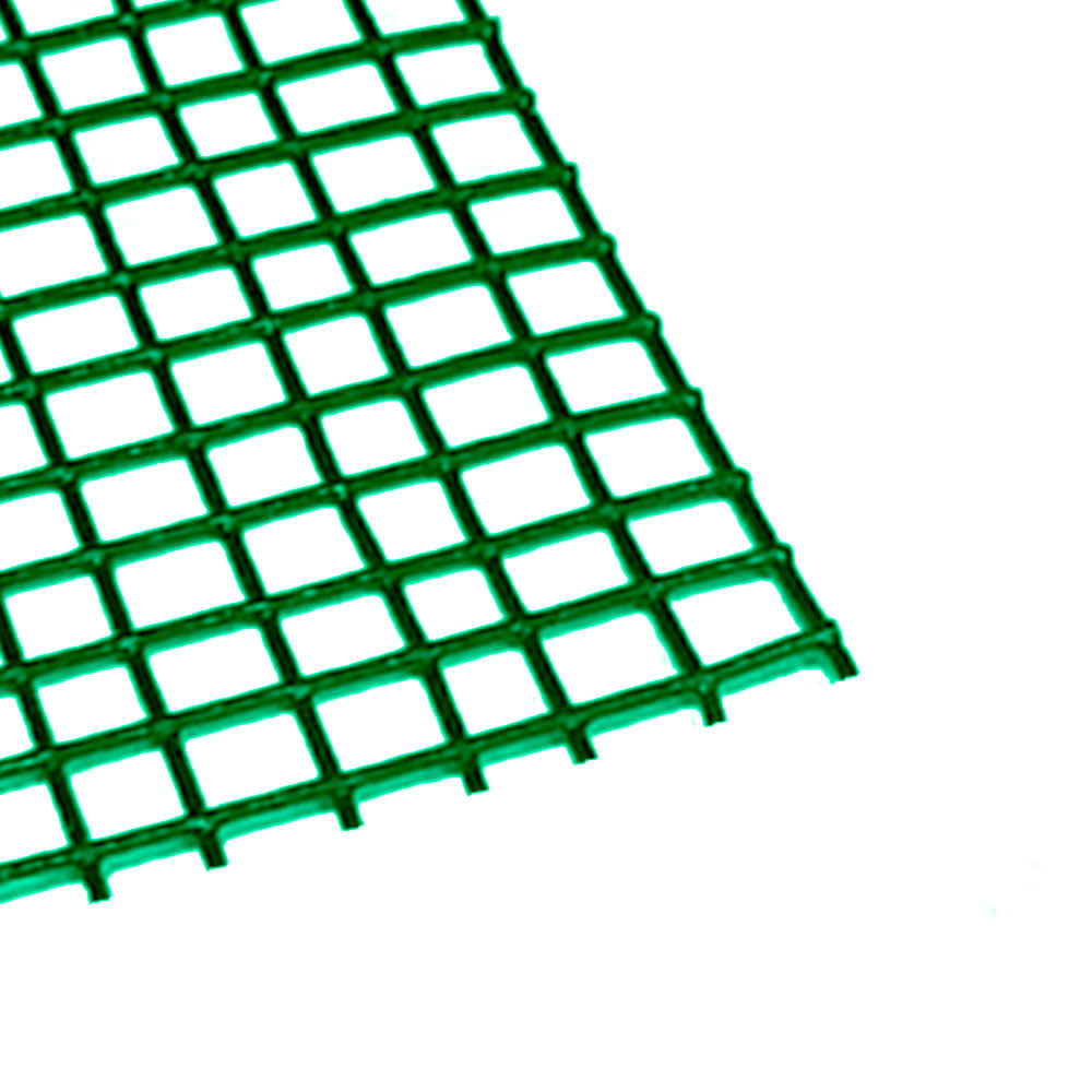 MALLA CUADRADA PVC 1/4 VERDE PLASTIFICADA PARA CONSTRUCCION DE GRANJAS AVICOLAS PRODAC