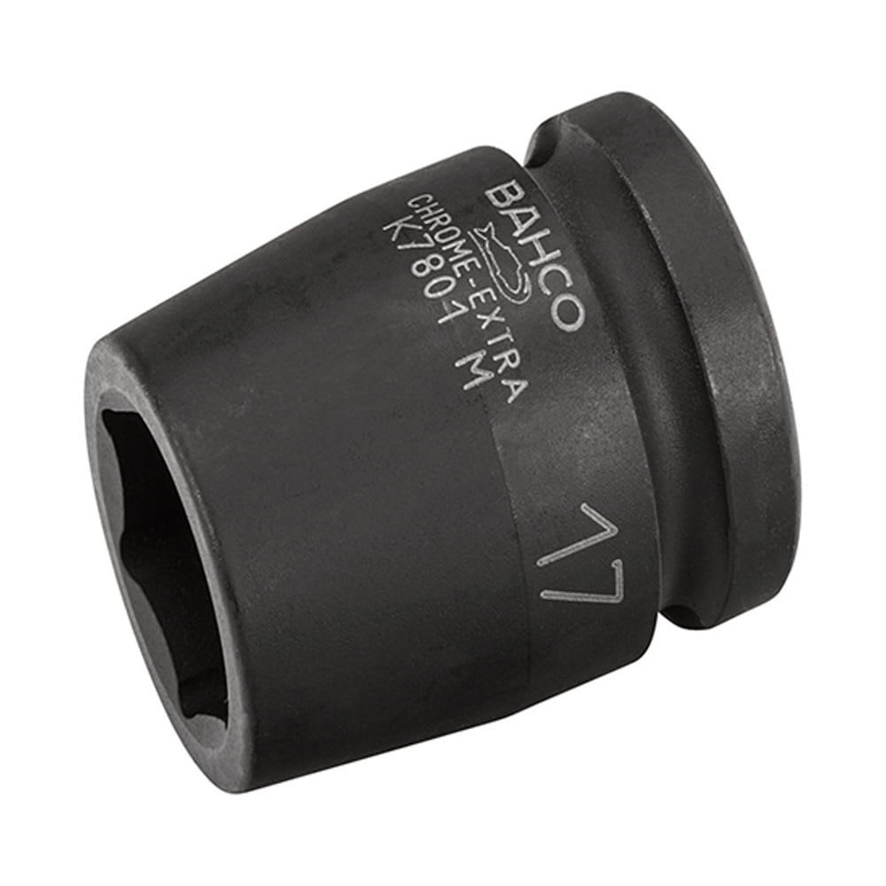 DADO DE IMPACTO 24MM HEXAGONAL ENCASTRE 1/2 BAHCO