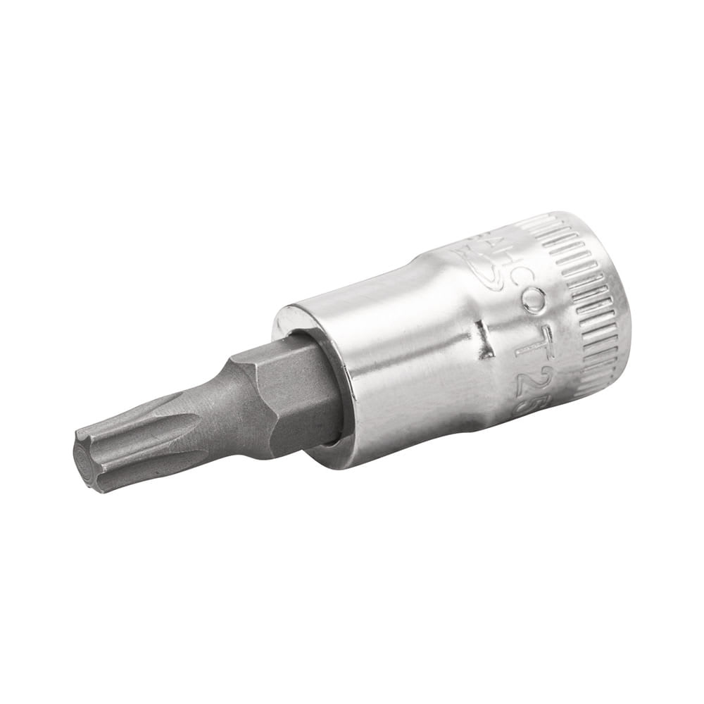 DADO DESTORNILLADOR TORX T8 DE ACERO PULIDO BAHCO