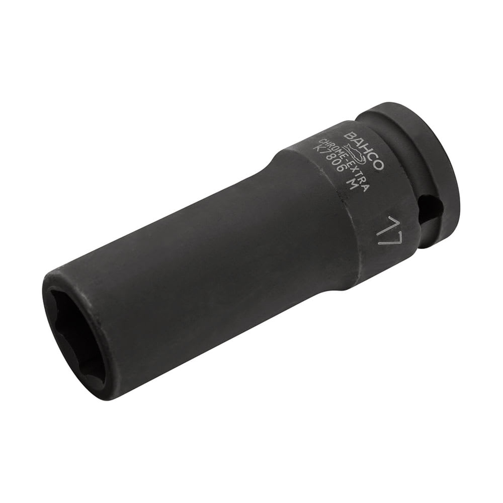 DADO DE IMPACTO 13MM LARGO HEXAGONAL ENCASTRE 1/2 BAHCO
