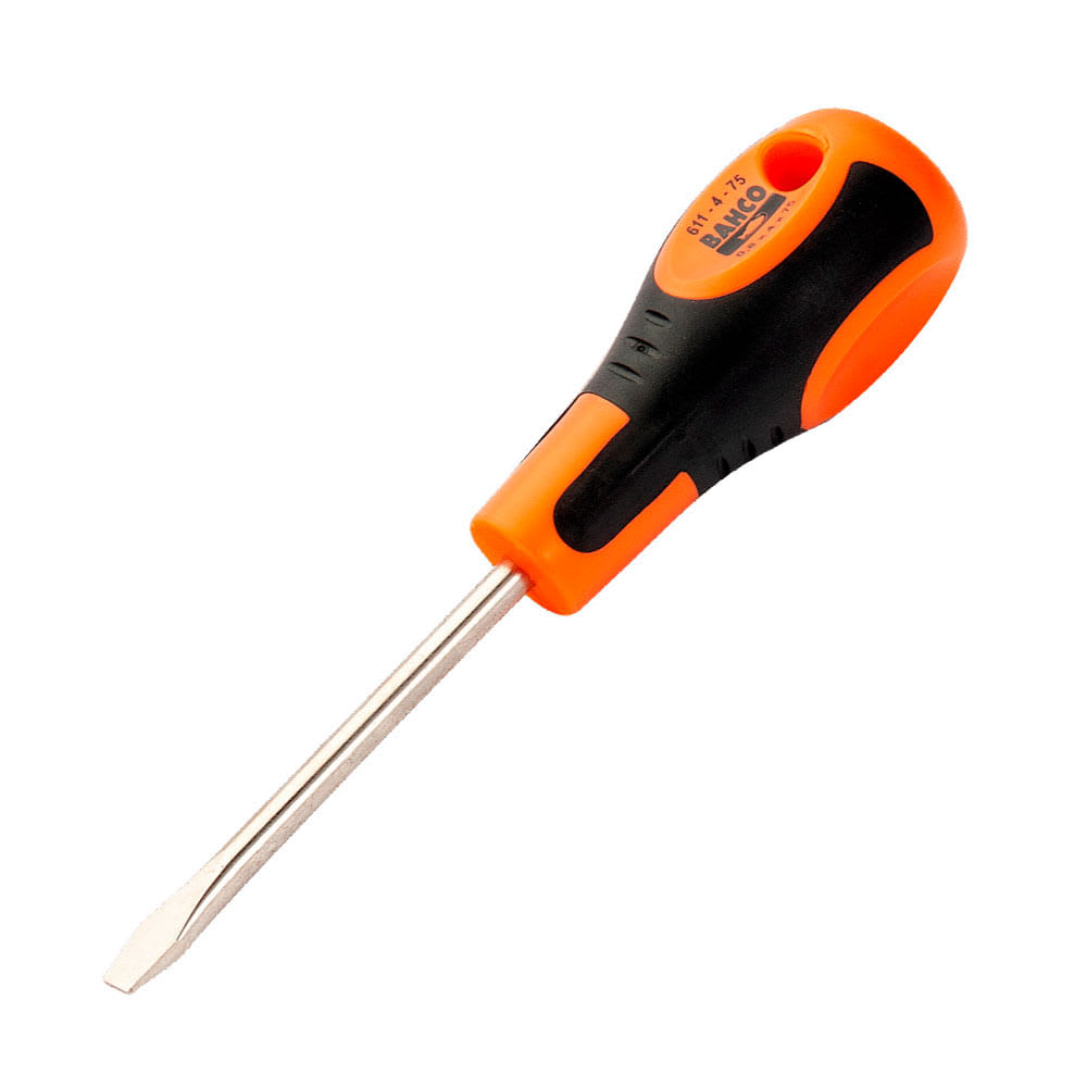 DESTORNILLADOR PUNTA PLANA 3.5X75MM BAHCO