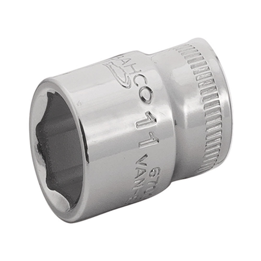 DADO HEXAGONAL 8MM DE ACERO AL CARBONO BAHCO