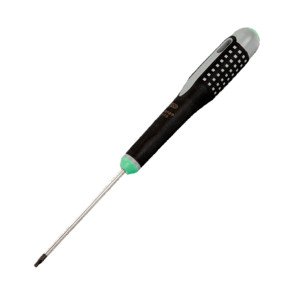 DESTORNILLADOR TORX 75MM ACERO CON MANGO DE GOMA BAHCO