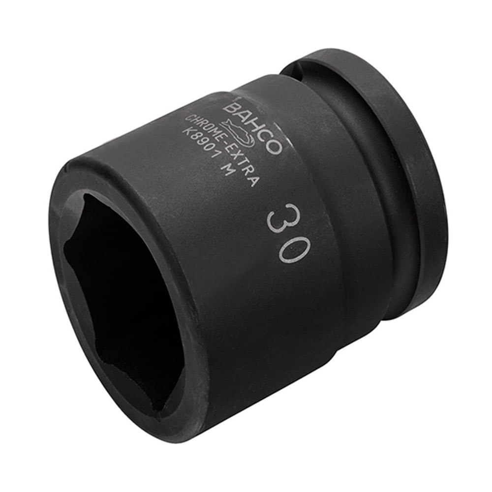 DADO DE IMPACTO 27MM HEXAGONAL ENCASTRE 3/4 PAVONADO BAHCO