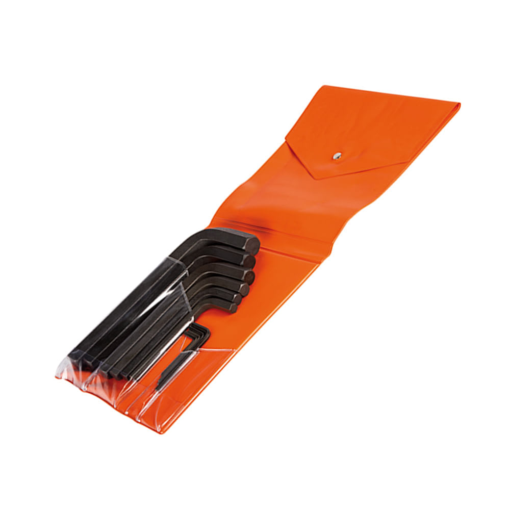 JUEGO LLAVES HEXAGONAL PAVONADAS 15P BAHCO1