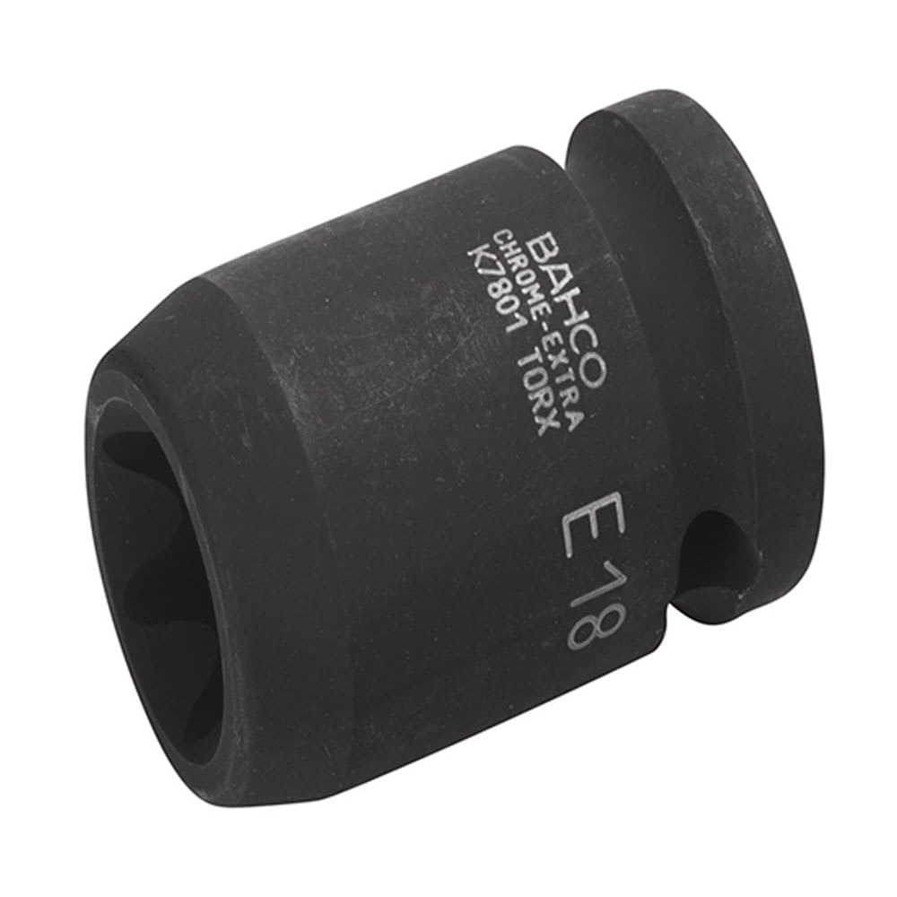 DADO IMPACTO TORX E12 ENCASTRE 1/2 BAHCO