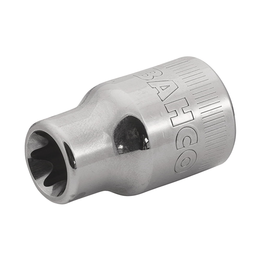 DADO TORX HEMBRA E18 DE ACERO PULIDO 1/2 BAHCO