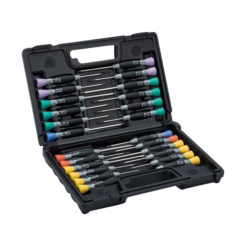 JUEGO DE DESTORNILLADORES DE PRECISION MODELO 7065 BAHCO
