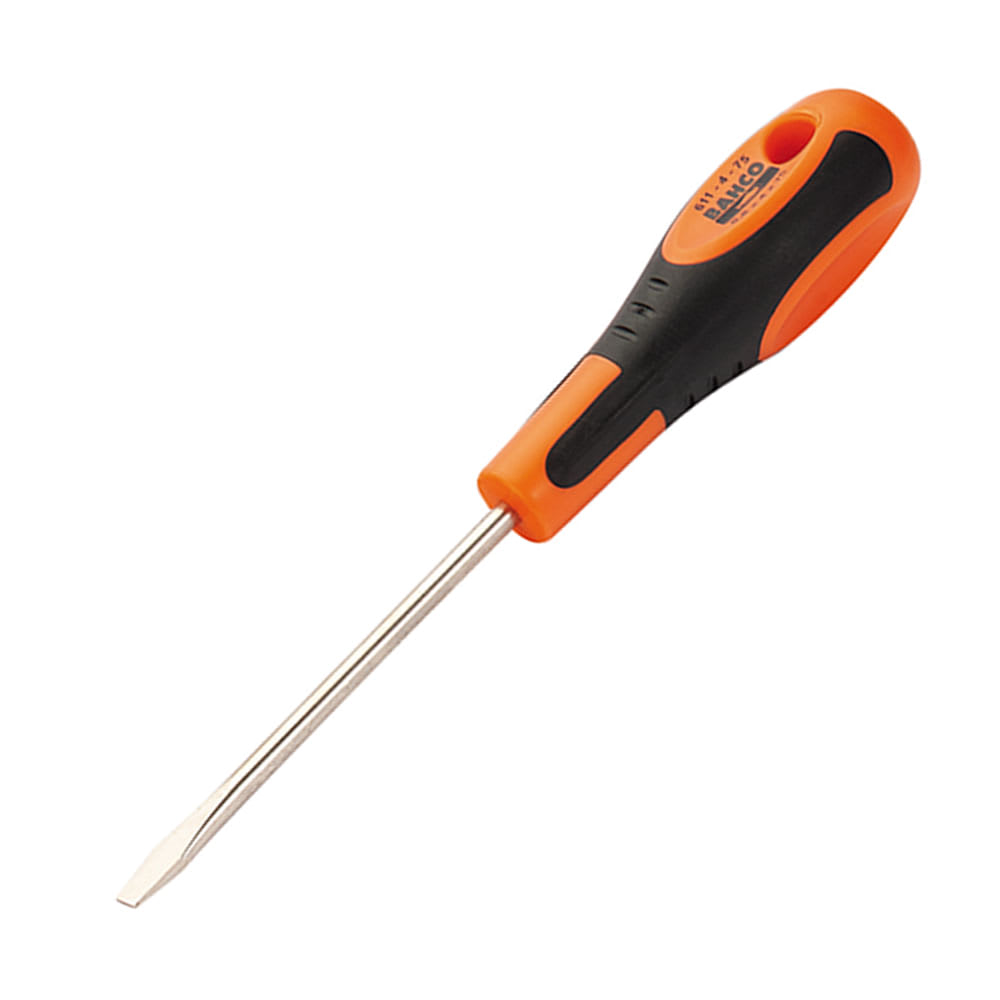 DESTORNILLADOR PLANO 6.5X150MM DE ACERO NIQUELADO BAHCO
