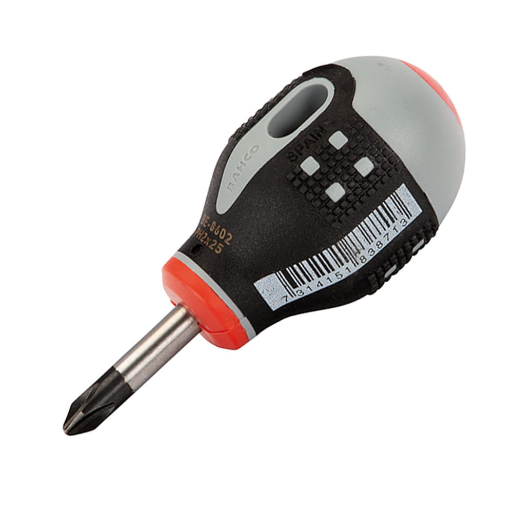 DESTORNILLADOR PHILLIPS 1 25MM DE ACERO NIQUELADO BAHCO