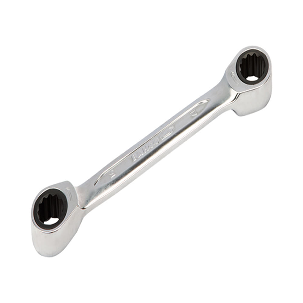 LLAVE PLANA CON CARRACA 8-9 MM BAHCO