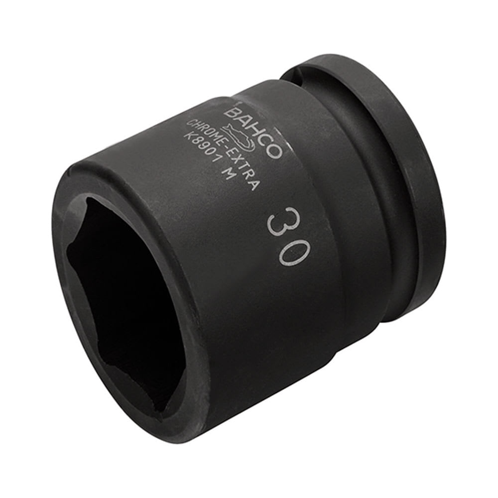 DADO DE IMPACTO 33MM HEXAGONAL 3/4 PAVONADO BAHCO