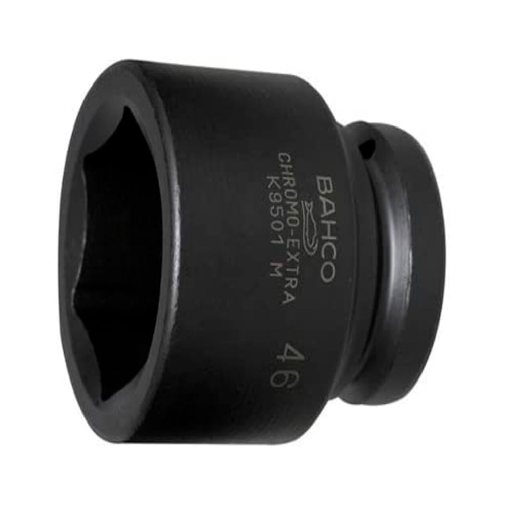 DADO IMPACTO 27MM HEXAGONAL ENCASTRE 1'' BAHCO
