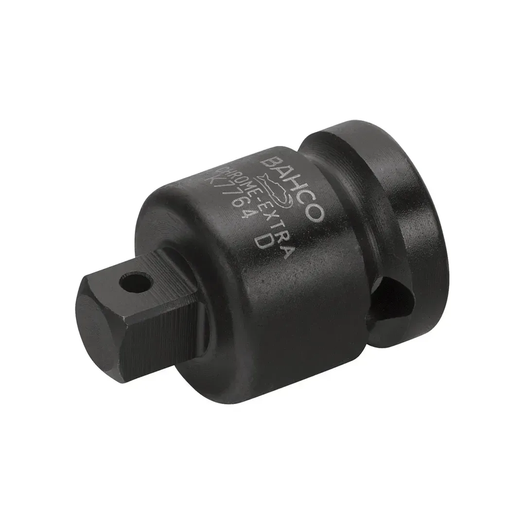 ADAPTADOR DE IMPACTO DADO ACERO PAVONADO M3/4 H1/2 BAHCO