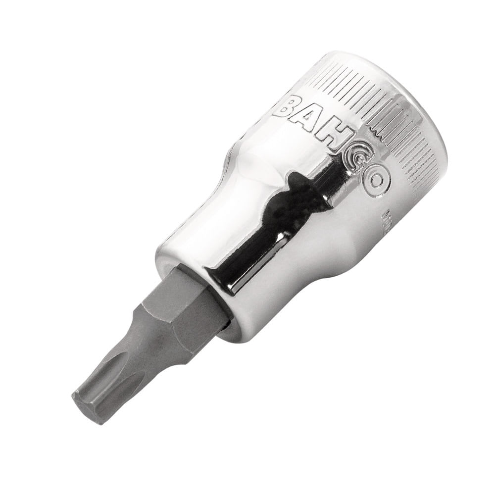 DADO DESTORNILLADOR TORX T27 DE ACERO MATE 1/2 PULGADA BAHCO