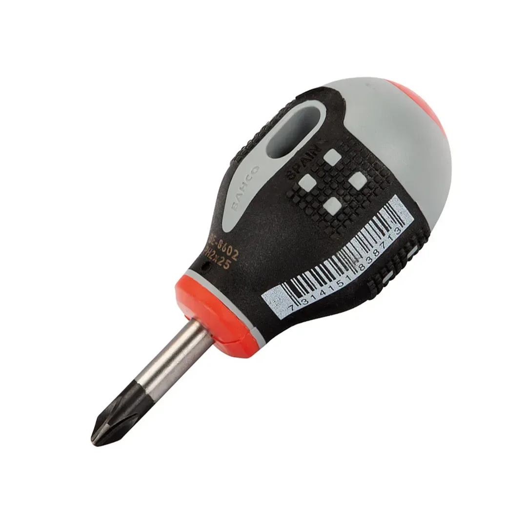 DESTORNILLADOR AISLADO 1000V 0.75MM ACERO MATE BAHCO1
