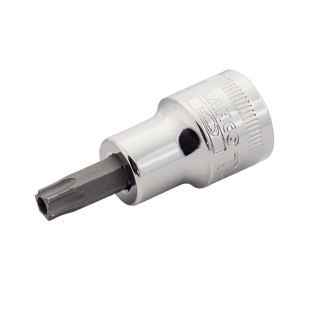 DADO PUNTA TORX RT30 DE ACERO HEXAGONAL PULIDO BAHCO