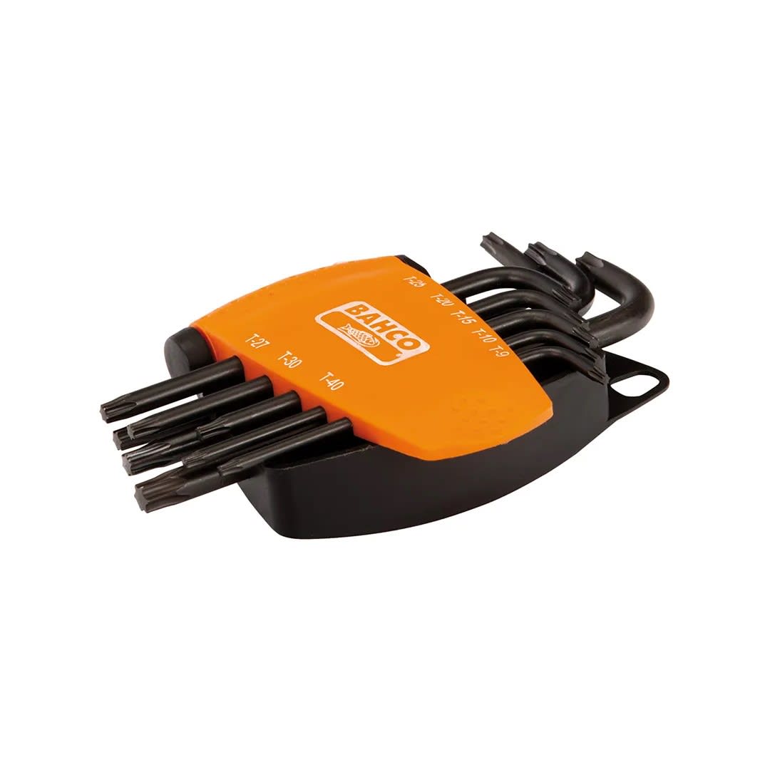 JUEGO DE LLAVES TORX LARGA 8 PIEZAS PAVONADO BAHCO