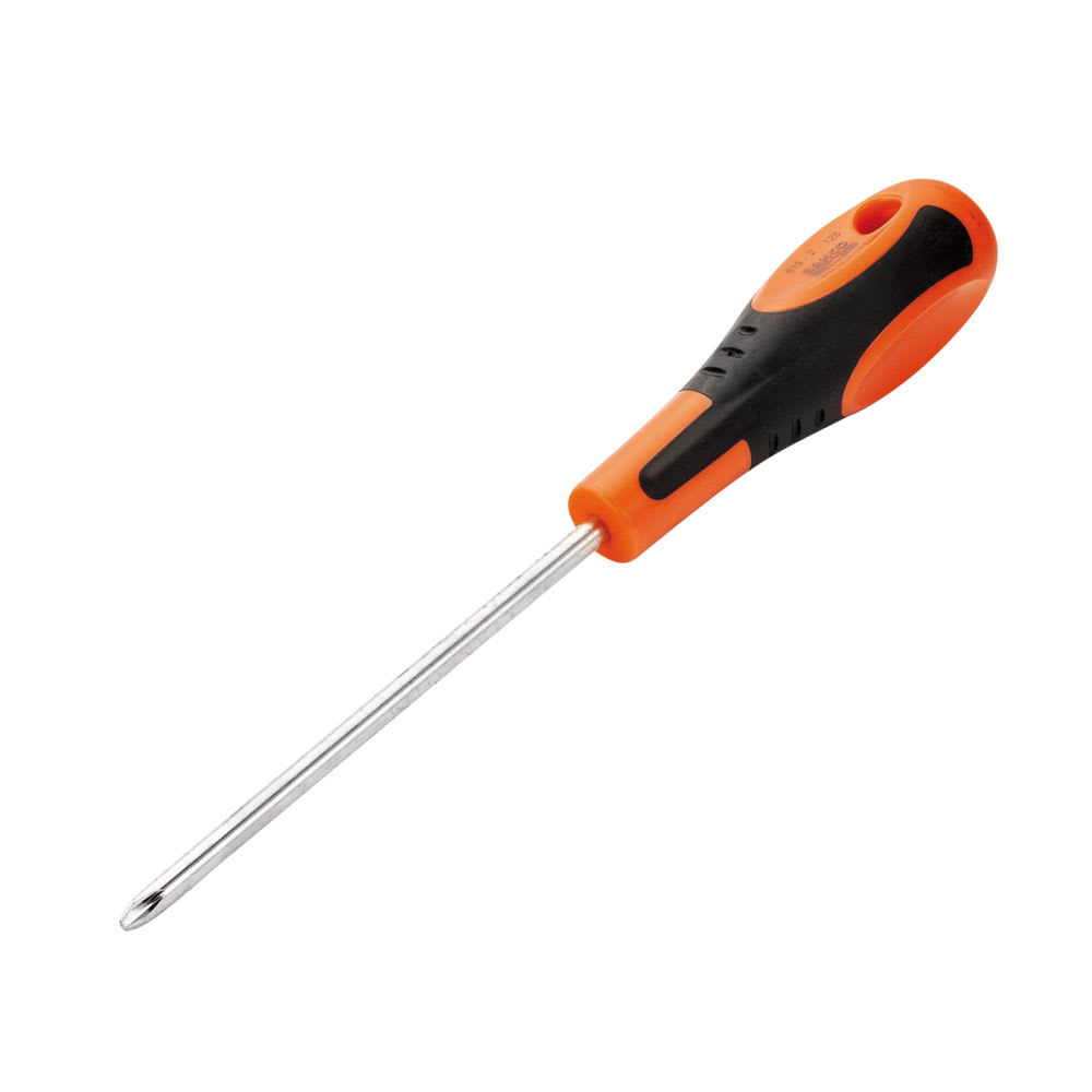 DESTORNILLADOR PHILLIPS 0 60MM DE ACERO ANTIDESLIZANTE BAHCO