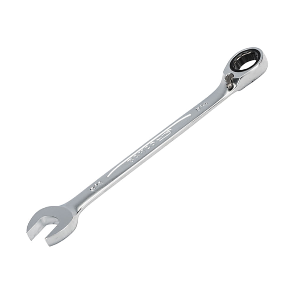 LLAVE COMBINADA DE CARRACA 1/4'' DYNAMIC PROFILE™ CROMADA DE ACERO ALEADO BAHCO