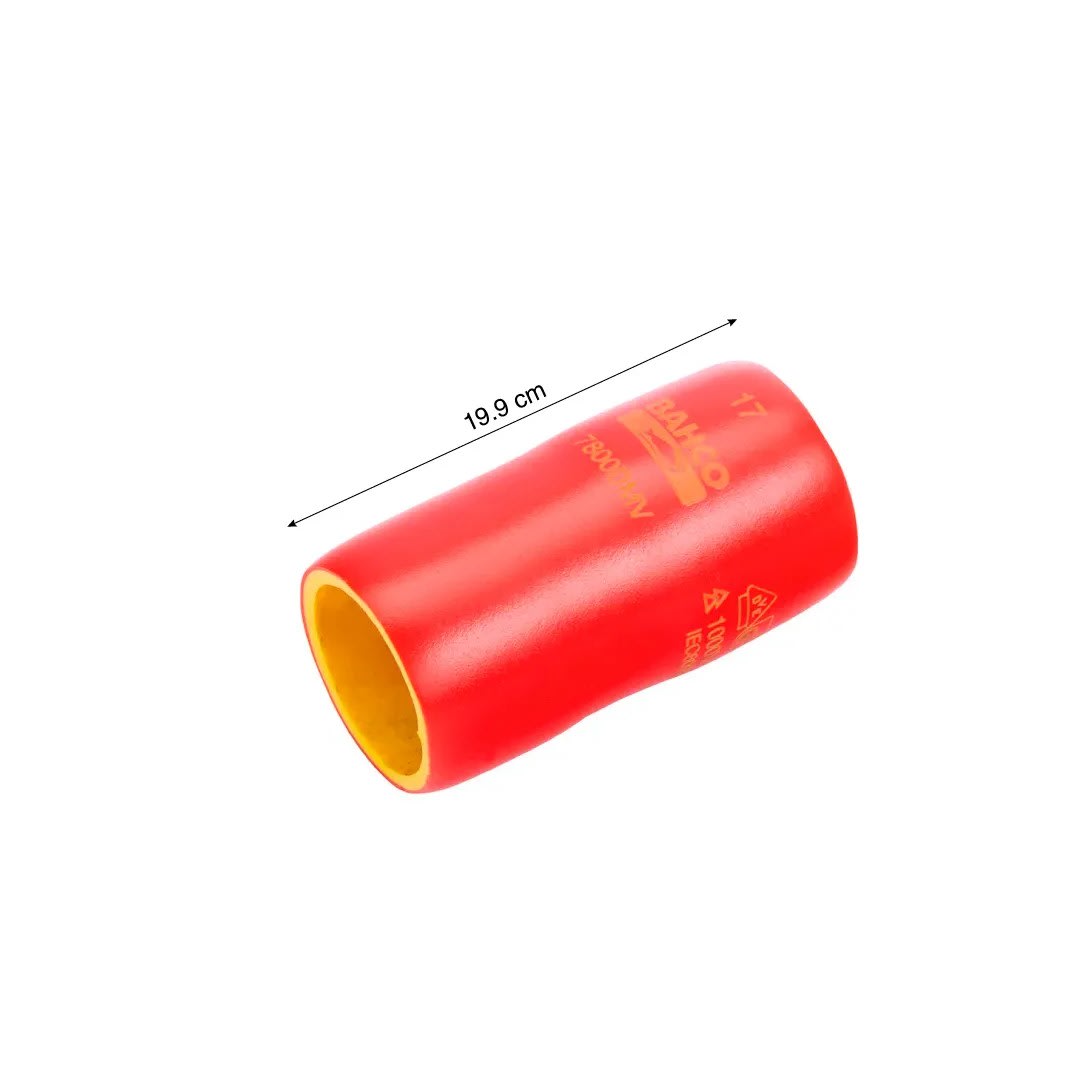 DADO AISLADO VDE 10MM 1000V MODELO 10MM DH ENC 1/2 BAHCO1