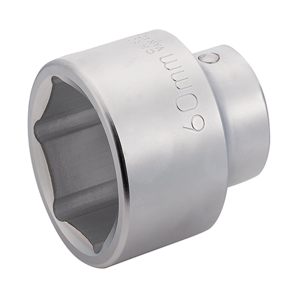 DADO HEXAGONAL ENC 1'' DE ACERO PLATA MATE BAHCO