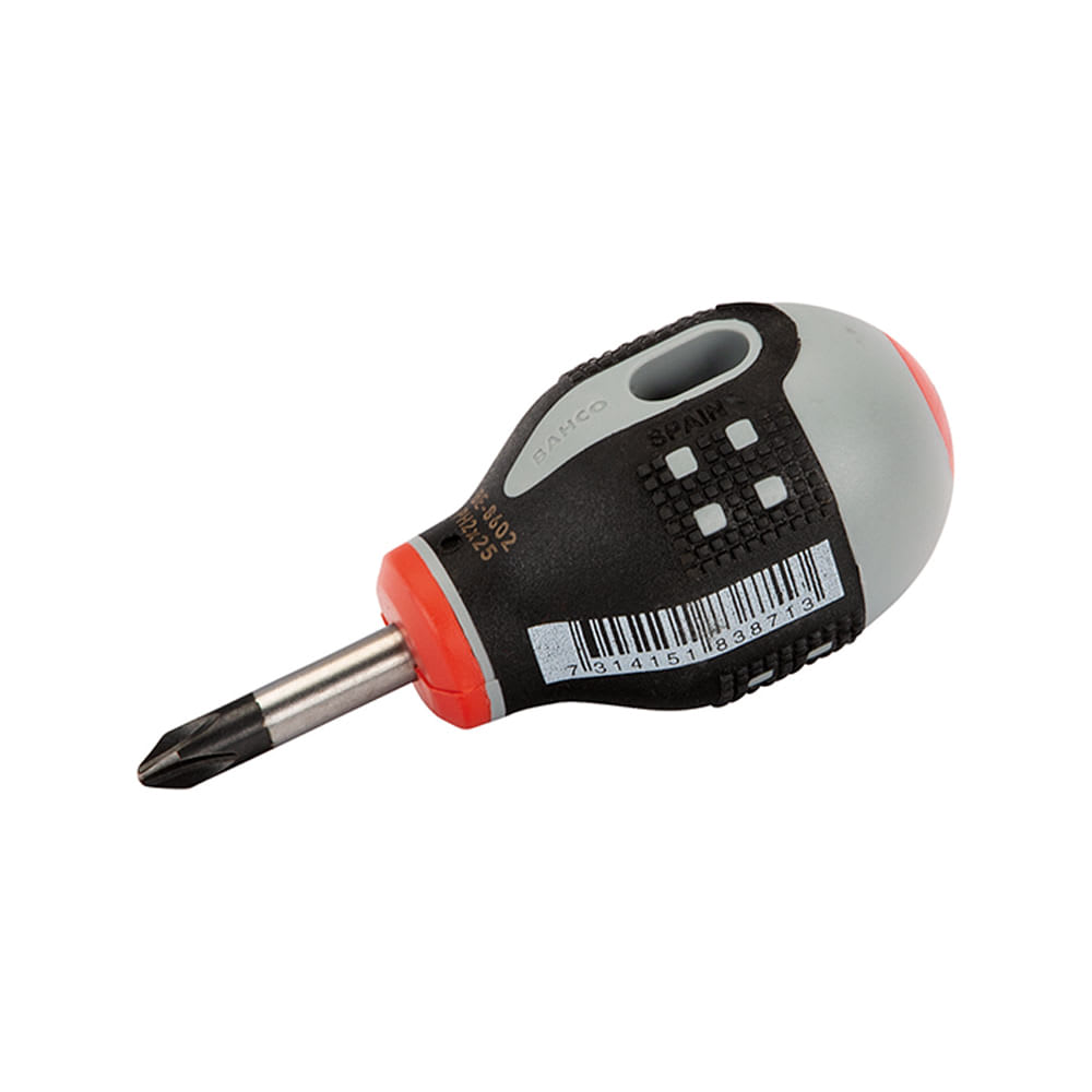 DESTORNILLADOR PUNTA PHILLIPS 2 25MM NEGRO BAHCO1