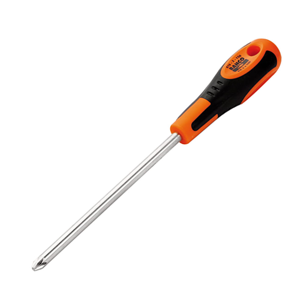 DESTORNILLADOR POZIDRIVE 2 125MM DE ACERO PROFESIONAL BAHCO