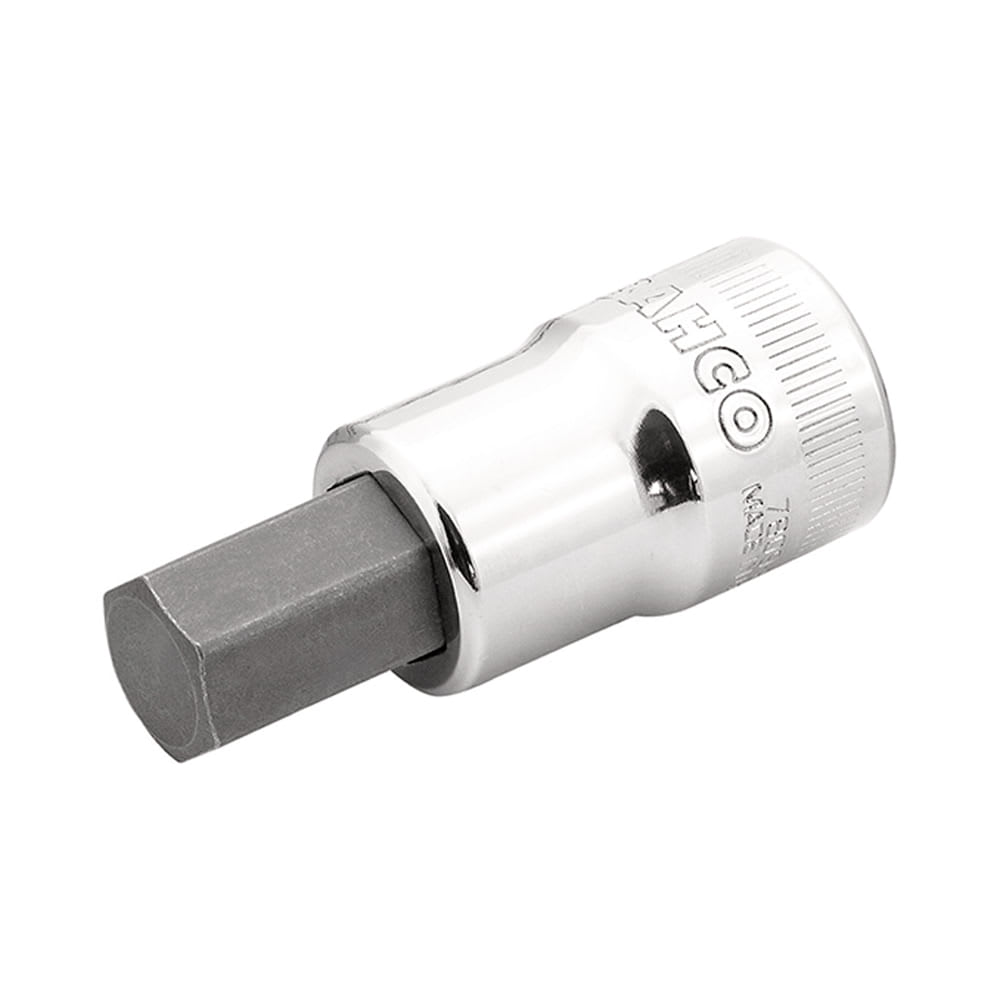 DADO HEXAGONAL 19MM MODELO 7809M19 DE ACERO PULIDO BAHCO
