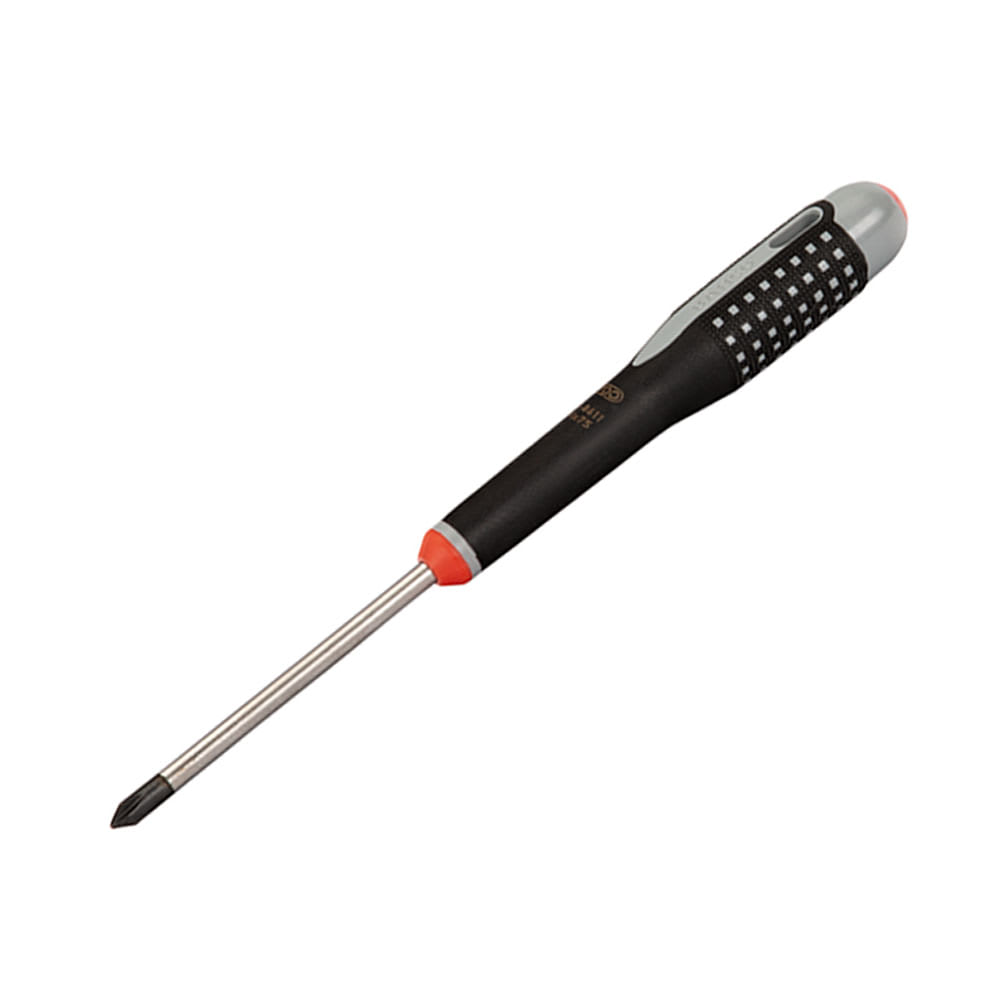 DESTORNILLADOR PHILLIPS 4 200MM DE ACERO CON MANGO DE GOMA BAHCO