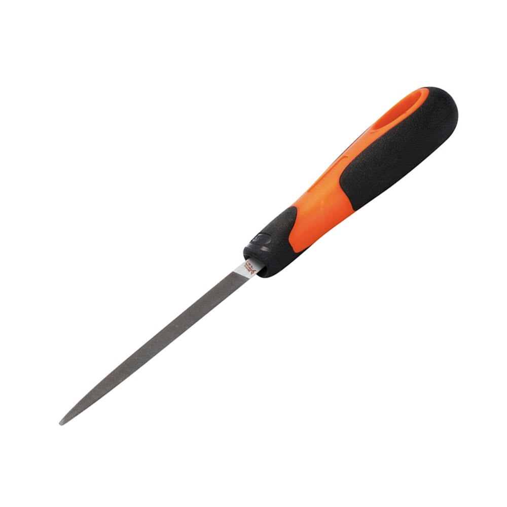 LIMA TRIANGULAR 8'' ENTREFINO CON MANGO BAHCO