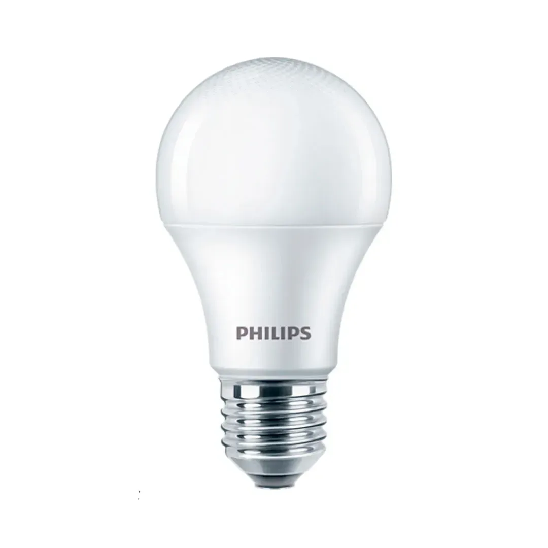FOCO LED ESSENTIAL LC E27 9W LUZ CALIDA PVC/METAL BLANCO PHILIPS
