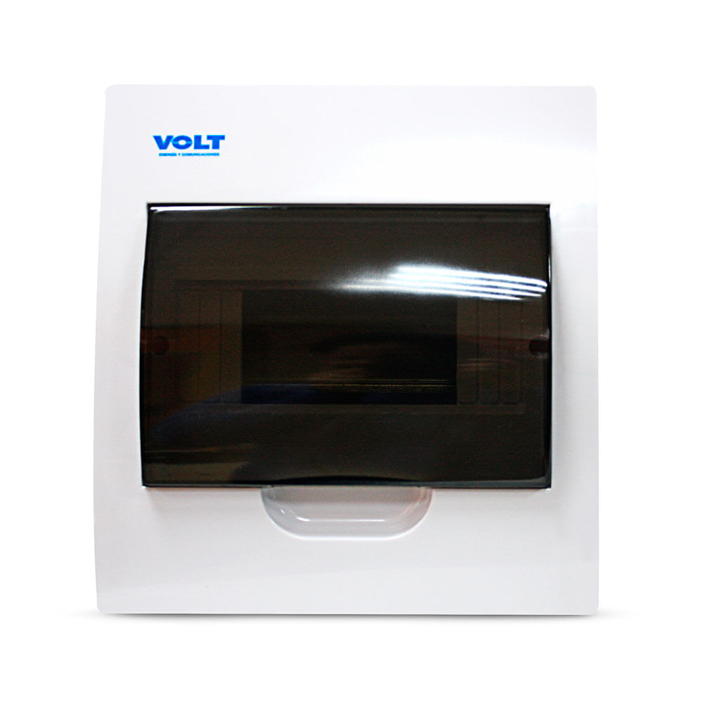 TABLERO ADOSABLE PVC 8 POLOS BLANCO IP40 20X18.5X9 TKL