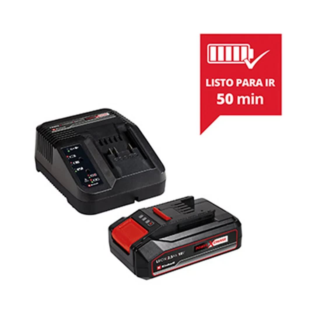CARGADOR + BATERIA 2.5 AH 18V STARTER EINHELL6
