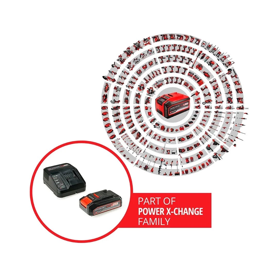 CARGADOR + BATERIA 2.5 AH 18V STARTER EINHELL9