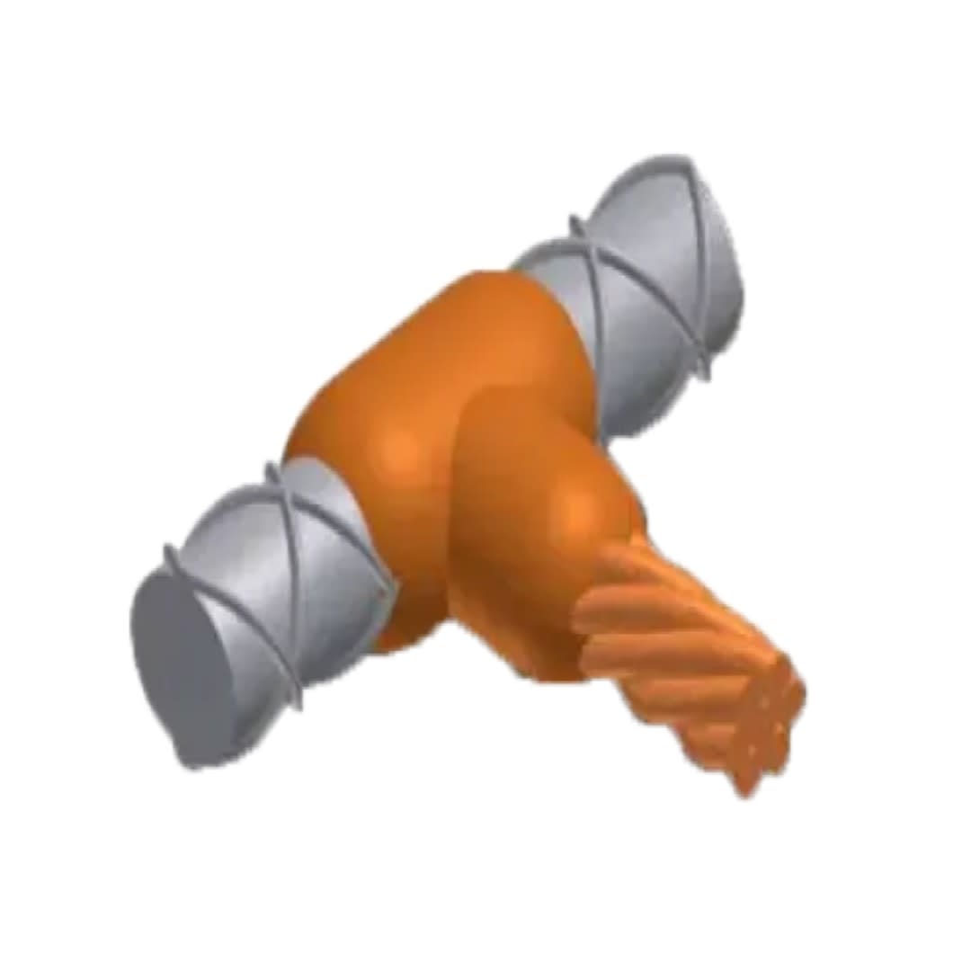 MOLDE EXOTERMICO TIPO CRE-2 CABLE HORIZ 2/0AWG A VARILLA CORRUGADA DE PASO 3 THERMOWELD1