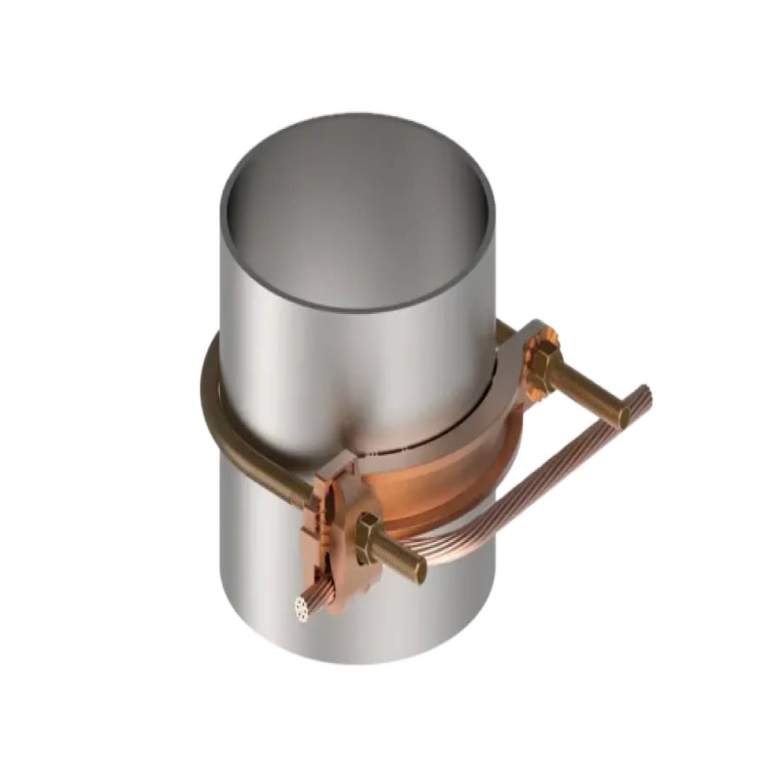 CONECTOR TIERRA P/CABLE 4AWG-4/0AWG A TUBO 4''-5'' PERN 3/8'' UL BURNDY3